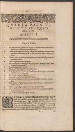 Quarta Pars De Delictis Vel Quasi Delictis.