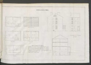 Phliadelpia. Plan of houses for officers.