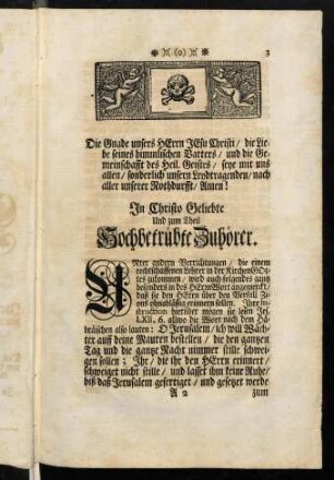 3-44, Christliche Leichenpredigt