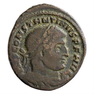Münze, Follis (Follaro), Aes 3, 313 - 316 n. Chr.?