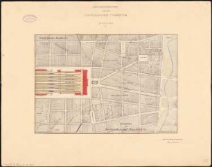 Hauptbahnhof, Frankfurt/Main Empfangsgebäude: Lageplan 1:2500