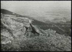 Blick auf die Schneekoppe im Riesengebirge