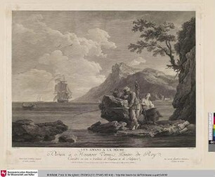 LES AMANS A LA PÊCHE