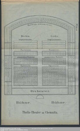Thalia-Theater zu Chemnitz