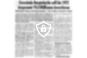 Gemeinde Bargteheide will bis1972 insgesamt 19,4 MIllionen investieren