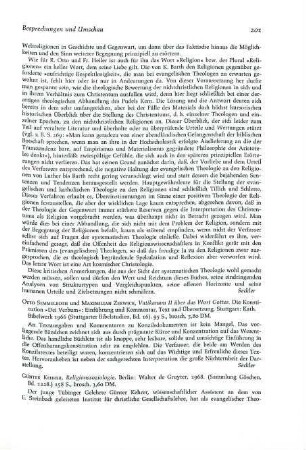 201-203 [Rezension] Kehrer, Günter, Religionssoziologie