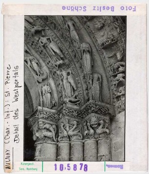 Aulnay, St. Pierre: Westportal, Archivolten