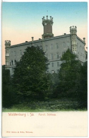 Waldenburg. Schloss