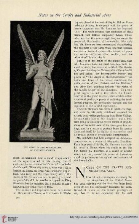 Notes on the craft and industrial arts