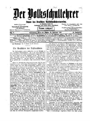 Die Aussichten der Aufbauschule