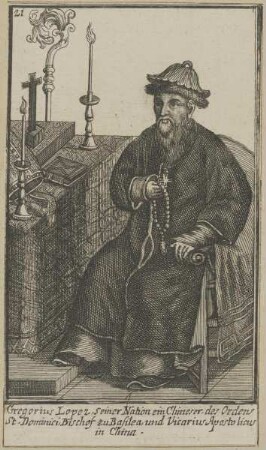 Bildnis des Gregorius Lopez