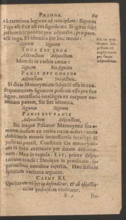 Caput XI. Quo iterum ... defenditur, et ab obiectionibus quibusdam vindicatur.
