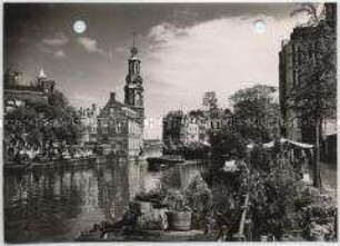 Amsterdam, Singel, Munttoren (de Munt) (Münzturm)