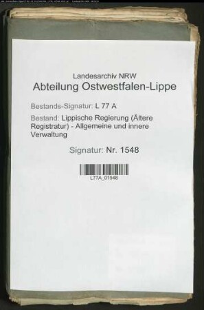Anstellung der Kanzlisten und Expedienten bei der Regierung und bei der Justizkanzlei, Bd. 1