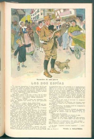 Los dos espías : Recuerdos de esta guerra