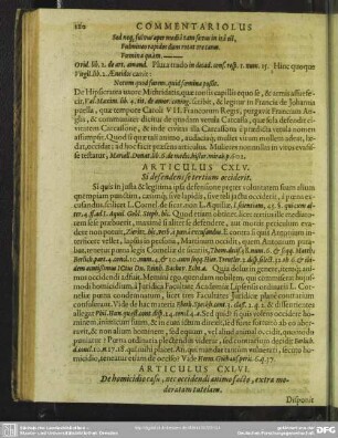 Articulus CXLV. Si defendens se tertium occiderit