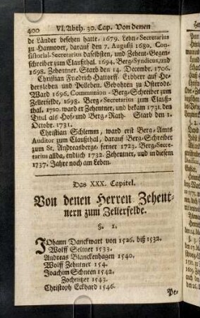 400-403, XXX. Capitel