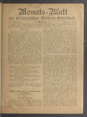 Februar 1920