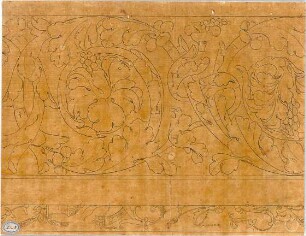 Lange, Ludwig; Lange - Archiv: I.5 Griechisch-römischer Stil - florales Ornament (Detail)