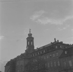 Wermsdorf. Schloss Hubertusburg. Eingangsseite