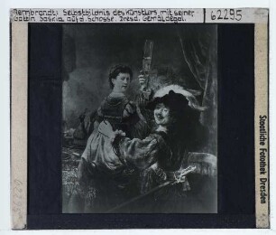 Rembrandt, Selbstbildnis mit Saskia im Gleichnis vom verlorenen Sohn (Dresden GAM 1559)