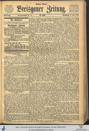 17.06.1894 (Erstes Blatt)