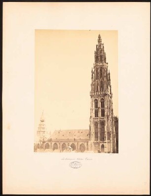 Kathedrale, Antwerpen: Ansicht des Turmes