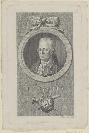 Bildnis des I. C. Brandes