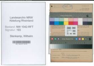 Entnazifizierung Wilhelm Stenkamp , geb. 24.06.1907 (Geschaeftsfuehrer)