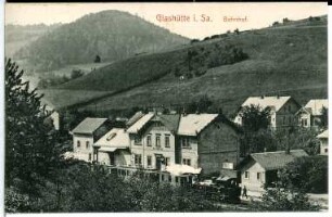 Glashütte. Bahnhof