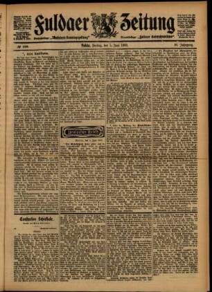 Ausgabe vom Freitag, den 05. Juni 1903.