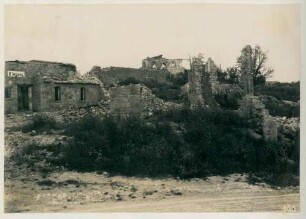 Foto des zerstörten Montfaucon