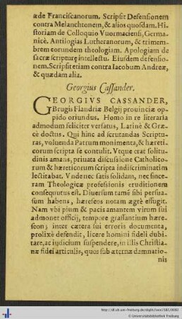 Georgius Cassander