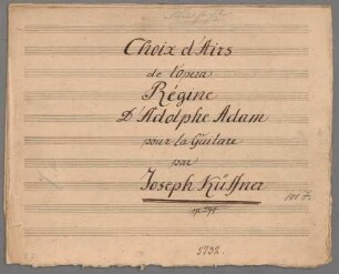 Régine, Auswahl, arrangiert, Gitarre. - BSB Mus.Schott.Ha 5659-2
