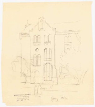 Evangelisches Diakonissenkrankenhaus Bethanien, Berlin-Kreuzberg Umbau. Hauptgebäude: Eingang
