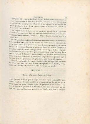 Chapitre X. Repas, boissons, tabac et opium