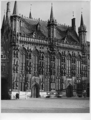 Rathaus, Brügge, Flandern, Belgien
