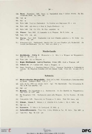 Schweiz (Nr. 547-563)