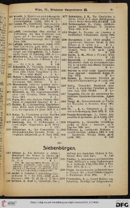 XIV. Siebenbürgen (Nr. 2694 - 2726)