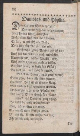 Damötas und Phyllis