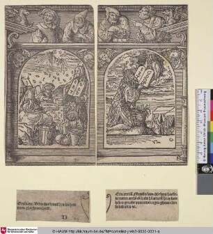 [Mose und die Mannalese; Moses and the Gathering of Manna]