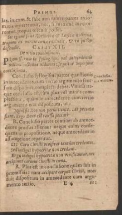 Caput XII. De vitio conclusionis.