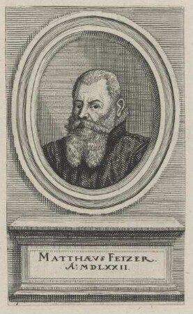 Bildnis des Matthaevs Fetzer