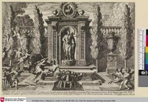 [Brunnenentwurf mit Narziss; Narcisse]