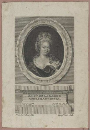 Bildnis der Antoinette de la Garde Deshoulieres