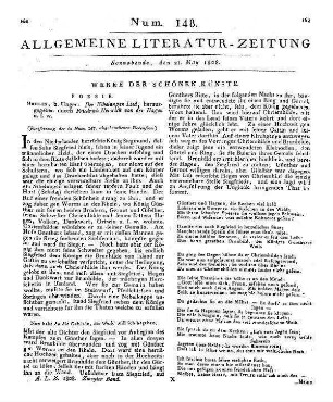 [Westphalen, E. C.]: Petrarca. Ein dramatisches Gedicht in fünf Akten. Von der Verf. der Charlotte Corday [i.e. E. C. Westphalen]. Hamburg: Hoffmann 1806