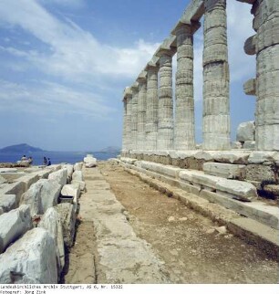 Griechenland: Poseidontempel Kap Sunion