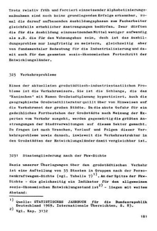 325 Verkehrsprobleme