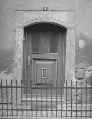 Bärenstein. Wohnhaus, Hauptstraße 4. Portal
