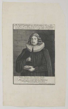 Bildnis des Joh: Conradus Hedenus